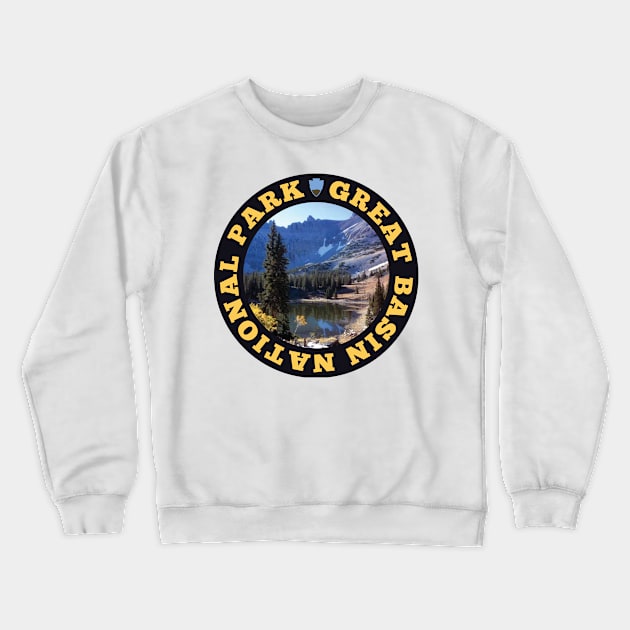 Great Basin National Park circle Crewneck Sweatshirt by nylebuss